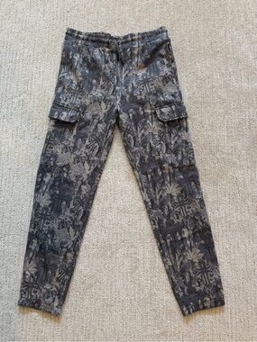 Sovereign Code Boys Grey Camouflage Cargo Joggers